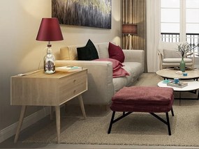 Kit iluminat / Lampa de masa decorativa Licor garnet