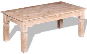 vidaXL Măsuță de cafea din lemn de acacia 110 x 60 x 45 cm