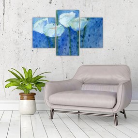 Tablou - Lalele albe (90x60 cm)