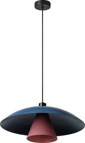 Osram - Pendul cu cablu DECOR FLYING MUSHROOM, 1xE27/25W/230V, Ø 50 cm, albastru