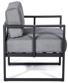 Fotoliu de grădină gri grafit Bellisima - Bonami Selection