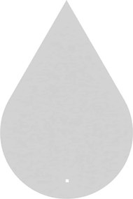 Oglindă lemn masiv cu iluminare LED si acționare touch 80x120cm