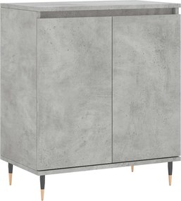 vidaXL Servantă, gri beton, 60x35x70 cm, lemn prelucrat