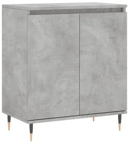 827152 vidaXL Servantă, gri beton, 60x35x70 cm, lemn prelucrat
