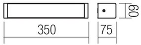 Redo 01-1423 - Aplică perete baie LED LEDO LED/8W/230V IP44