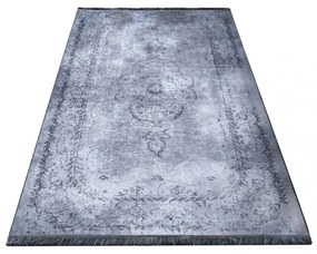 Covor gri cu model oriental Lăţime: 80 cm | Lungime: 150 cm