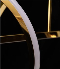 Lustra LED suspendata design modern MEMPHIS aurie 3-STEP DIMM