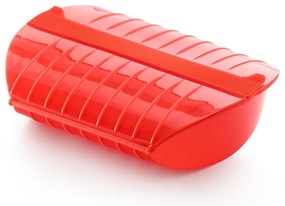 Recipient din silicon pentru gătire la aburi – Lékué