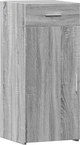vidaXL Dulap, sonoma gri, 40x42,5x93 cm, lemn prelucrat