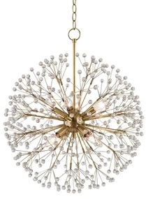 Candelabru LUX design modern DUNKIRK alama antichizata, cu 8 surse de lumina