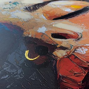 Tablou cu detalii pictate manual 70x100 cm Vivian – Styler