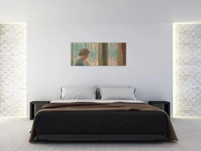 Tablou - Childe Hassam, The New York Window, reproducere (120x50 cm)