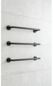 P.M.H. IN1B-R – Uscător electric de prosoape INGA, 17 W/230 V, 85,9 cm, IP44, montaj pe dreapta, negru