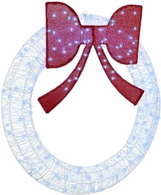 vidaXL Coroană cu 150 LED Alb rece 120 cm Acril