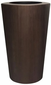 Ghiveci din lemn cu auto-irrigare ARC, tall, mai multe variante - Hobby Flower Culoare: stejar închis