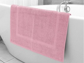 Covoras de baie BASIC 45x65 cm roz, 100% bumbac