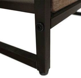 Comodă cu sertare din material textil HAZEL TIP 1,maro, L