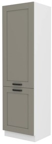 Dulap de bucătărie pentru alimente Lucid 60 LO 210 2F (claygrey + alb). 1045465