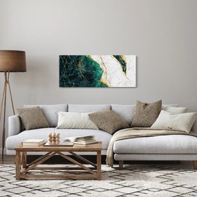 Tablou - Marmură turcoaz (120x50 cm)