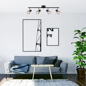 Aplica cu 4 spoturi directionabile stil minimalist Konrad
