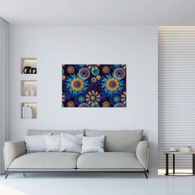 Tablou - 3D flori (90x60 cm)