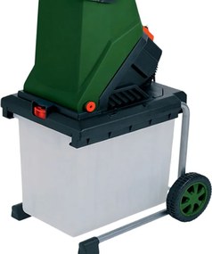 Tocător de grădină CHIP cu recipient de colectare de 50 l, 3100W negru/verde Gardebruk