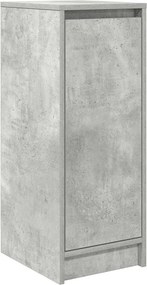 vidaXL Dulap Pantofi Beton Gri 29,5x34x76 cm Lemn de prelucrat