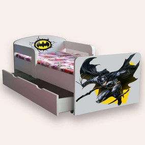 Pat copii Batmen cu manere
