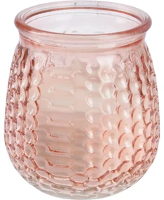 Lumânare repelentă Citronella, roz, 160 g, 10 x 10 cm