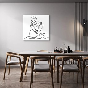 Tablou frumusețe delicată în minimalism