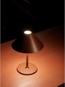 Halo Design 800834 – Lampă de masă HYGGE LED, dimabilă și reîncărcabilă, 3W, baterie 4000 mAh, IP54, vișinie
