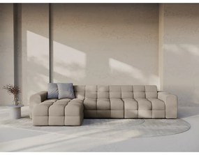 Colțar maro (cu colț pe partea stângă, cu șezlong) Kendal – Micadoni