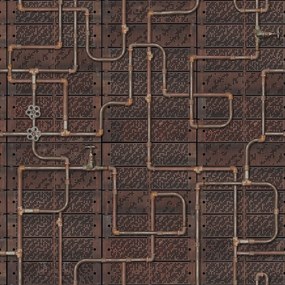 Fototapet, Pipework Oxidation, Rebel Walls