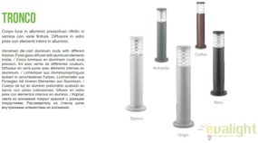 Stalp exterior design modern TRONCO PT1 H80 COFFEE 163741