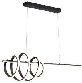 Searchlight 22510BK - Lustru suspendat pe cablu SWORD, LED dimerizabil, 40W/230V, 3000K