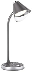 Immax 08972L - Lampă de birou LED reglabilă FINCH LED/9W/12/230V gri/crom