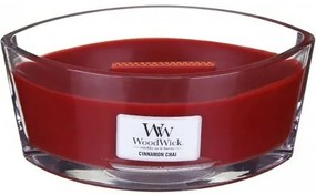 Lumânare parfumată WoodWick Cinnamon Chai, 453 g