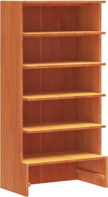 vidaXL Pantofar, maro ceruit, 52x30x104 cm, lemn masiv de pin