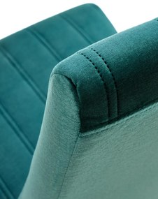 Scaun Diego 2 velvet verde