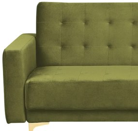 Canapea trei locuri Aberde (verde). 1077279