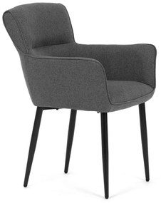Set de scaune de sufragerie DCH-J2159 GREY2, 2buc.