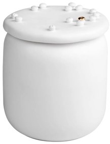 Doza din portelan alb pentru cafea COFFEE BEANS