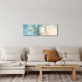 Tablou - norocuri (cu ceas) (90x30 cm)