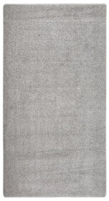 vidaXL Covor pufos, gri deschis, 80x150 cm, antiderapant