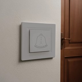 Comutator clopot Nova 101N gri
