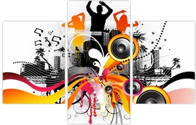 Tablou - Muzica (90x60 cm)