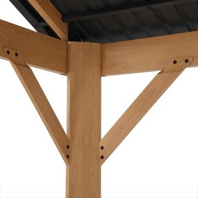 Pergola din aluminiu Avenberg PAVILIO 5x3m natur