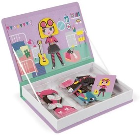 Janod - Set interactiv magnetic MAGNETIBOOK fetiță