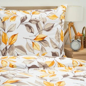 Lenjerie de pat din bumbac 4Home Autumn Leaves ,140 x 200 cm, 70 x 90 cm
