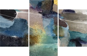 Tablou - Abstract acuarelă (90x60 cm)